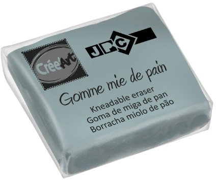 JPC Lot de 3 Gommes mie de pain 38x34x10 mm modelable