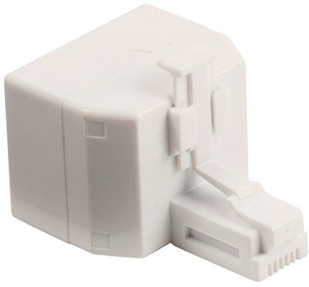 Valueline VLTP90995W RJ11 mâle à 2 x femelle Splitter – Blanc