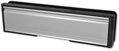 Geakv Letter Box 20-40 - 265mm Wide Silver UPVC, 100%