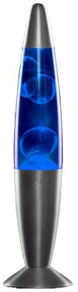 Mundo Digital lampe a lave bleue, lampe magma bleue