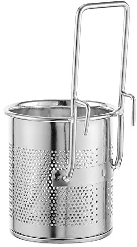 Luxshiny Appeso in Acciaio Inox Per Hotpot Cestino Filtrante Per Pentola Calda Facile Da Pulire E Pratico Per Cucina Casa E Ristorante