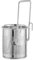 Luxshiny Scolapasta in Acciaio Inox Con Manico Da 9Cm, Cesteli Multifunzionale Per Hotpot E Cucina, Facile Da Pulire E Pratico Per Pasta E Verdure