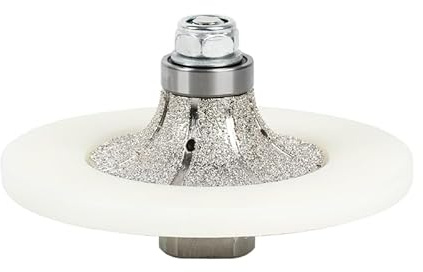 Diamant-Handprofiler/Fräser, weiße Nylonabdeckung für Granit-Arbeitsplatten, volle Bullnose (B10)