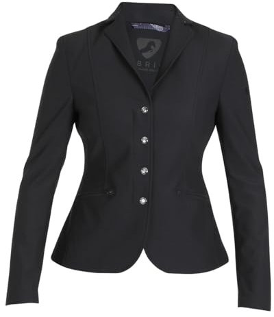 Aubrion - Chaqueta de Equitación Newton para Niños/Niñas (26 in / 66 cm) (Negro)