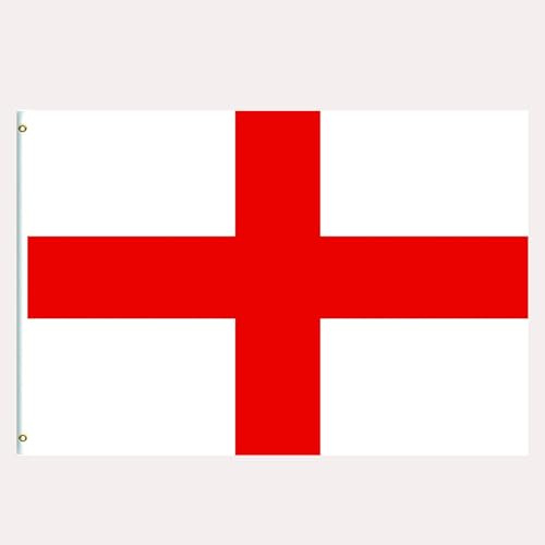 England Flagge Groß England Fahne 90x150cm,Englisch Flagge Nationalflagge Oly FlaggeEngland Fanartikel EnglandFlag mit Messing-Ösen für Oly Deko 2024,Euro Fußball Party EM Fahne