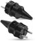 Spina Schuko Maschio, 2 Pezzi Spina elettrica Maschio 250 V 16 A, Presa Schuko Volante con Contatto di Protezione, IP44 Spina Schuko per Cavo da 6-16 mm