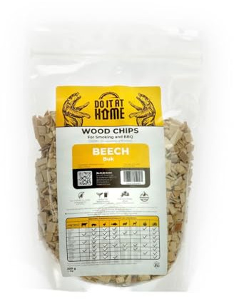 DIAH DO IT AT HOME Copeaux de bois de hêtre 2 L (500 g) pour viande, légumes, fromage, barbecue 100 % naturel