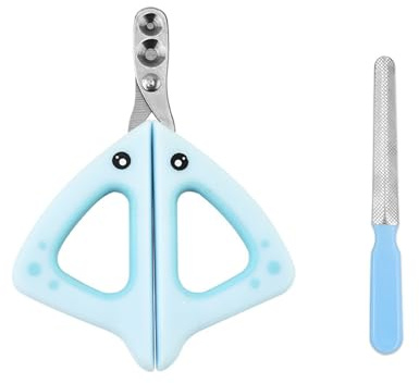 TianChgWei 2Pcs Stainless Steel Pets Nail Clippers Reusable Cat Nail Toe Trimmer Clippers Avoid Overcutting Cat Claw Cutters Scissors for Nail Toe Trimmer