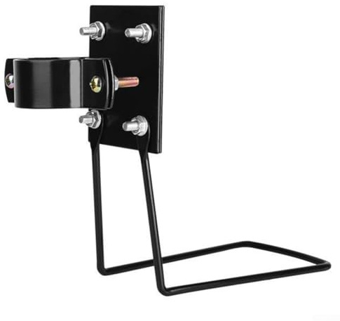 Fahrradzubehör, verstellbare Metall-Befestigungshalterung, ideal für verschiedene Frontkörbe an Fahrrädern (L-Typ-Halter und Halterung)