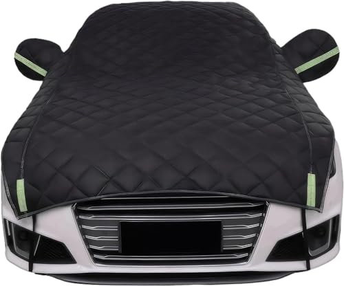 Halbgarage Für Auto für vw Golf Cabrio MK1(1979-1994), Auto Abdeckplane, Autoabdeckung wasserdichte Atmungsaktiv, Schutz vor Schnee, Frost und Hagel SHH524