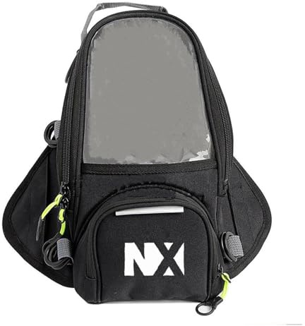 UIFCOG Bolsa Sobredepósito Moto para HON&DA NX400 NX500 Motocicleta Bolsa De Tanque Impermeable Multifuncional(C)