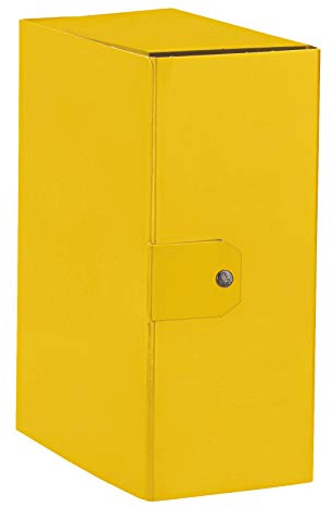 Esselte Eurobox, Projektmapp, A4-format, Ryggrad 15 Cm, Gul, 1 styck
