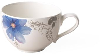 Villeroy und Boch Mariefleur Gris Kaffeetasse, 250 ml, Höhe: 6 cm, Premium Porzellan