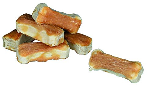 TRIXIE Hueso Masticable Denta Fun, Pollo, 5 cm, 8uds/120g