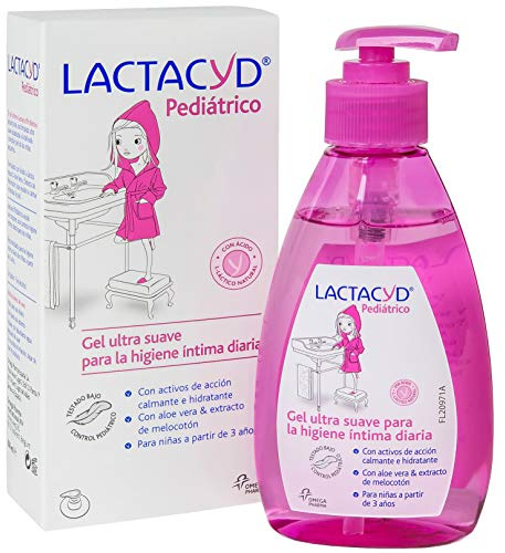 LACTACYD Gel de Higiene Íntima Pediátrico para Niñas a Partir de 3 Años 200 ml