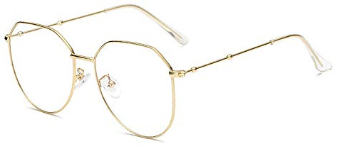 GEMSeven Vintage Metallrahmen Myopie Brille Für Frauen Und Männer -0,5 Bis -3,5