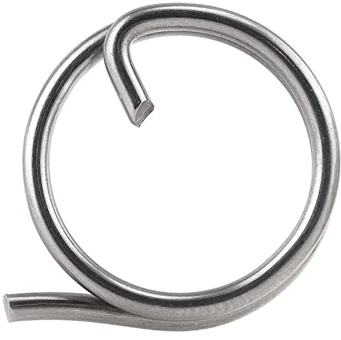 FASTON® Ringsplinte 2x23 mm Edelstahl A4 V4A (10 Stück) Sicherungsringe Ring Splint Steckbolzen Schlüsselringe