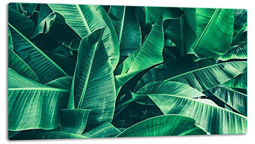 TMK ArtDeko – Schneidebrett Glas – Glasschneidebrett für die Küche 52x30 cm – Robust, Hygienisch & Rutschfest – Glas Schneidebrett – Zusätzliche Arbeitsfläche – Vielseitige Nutzung