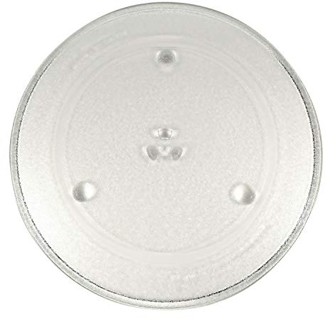 HQRP 15 Glass Turntable Tray Compatible with Panasonic A06014A00AP F06014W00AP NN-H724BF NN-L731BF NN-S742BF NN-SN756B NN-T763SF Microwave Oven Cooking Plate 15-inch 380mm AO6O14AOOAP FO6O14WPPAP