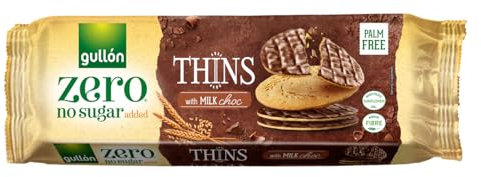 Galletas Gullón Finas choco leche Zero Sin Azúcares