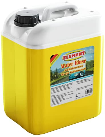 Sanitärflüssigkeit für Spültank 5 Liter Water Rinse Sanitärkonzentrat Campingtoilette Frischwasser-Zusatz, Spülwasserzusatz