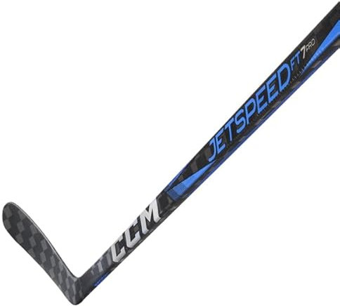 CCM Jetspeed FT7 Pro Composite Grip Stick Senior - 75 Flex 60' Blau, Spielseite:Links, Biegung:P29