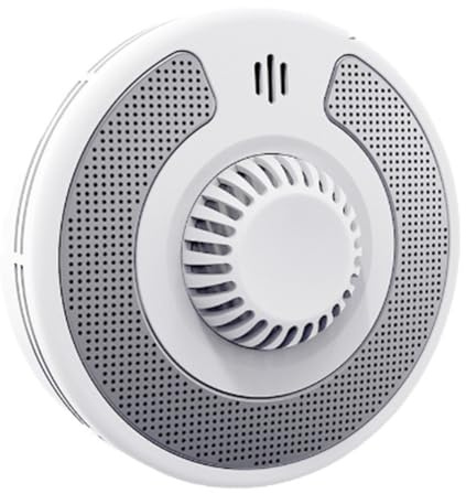 Qussedser Detector de inteligente Wi-Fi con control de aplicación Tuya, alarma de WiFi con batería de litio sellada de 10 años, BS 5446-2, VH03W