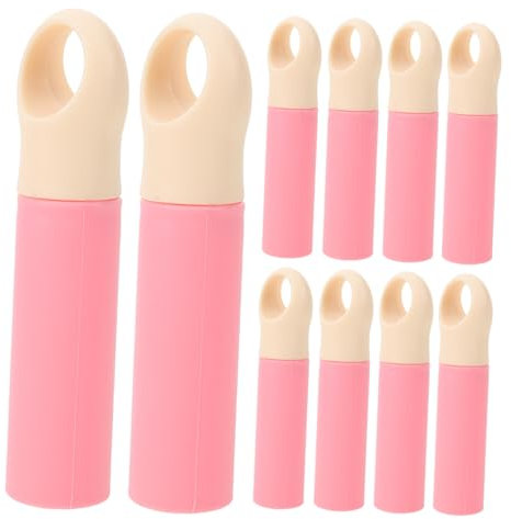 IMIKEYA 10pcs Broom Rod Handle Grip Replacement for Dustpan Broom Handle for Floor Cleaning and Sweeping