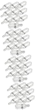 Garneck 4 Set Tendifilo Tenditore Via Cavo Filo Di Bloccaggio Tenditori A Cricchetto Tenditori Per Cavi Pesanti Tenditore in Filo D'acciaio Da Giardino Ferro Da Stiro Argento 10 Pezzi * 4