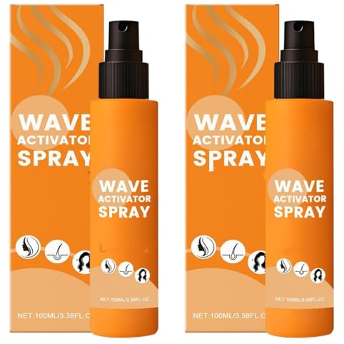 Spray Revitalizante de Rizos Antifrizz, Spray Revitalizante de Rizos Naturales, Antifrizz, Fijación Suave y Duradera, Producto para Cabello Femenino, Apto para Todo Tipo de Cabello