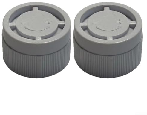 2Pcs Radiator Adjusting Cap, M30 X 1.5 Radiator Thermostat Adjusting Cap For TRV Valves For Home Heating Systems White Plastic