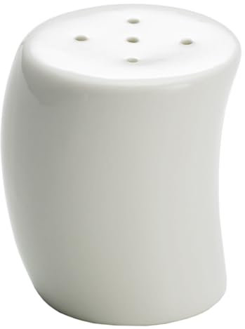 Maxwell & Williams Sway, Spargipepe, Spargispezie, Porcellana, Bianco, 6 cm, JX31332