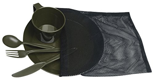 Mil-Tec - Set Vaisselle Camping Vert VA Mil-Tec - STURM - Vert VA