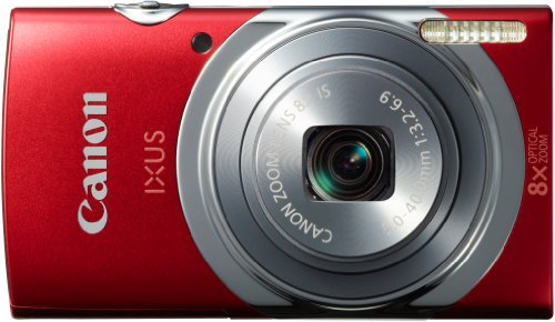 Canon IXUS 150 Fotocamera Compatta Digitale 16 Megapixel, Rosso