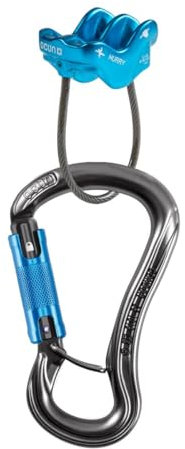 Ocun Belay Kondor Triple Hurry Sicherungsgerät-Set, blau