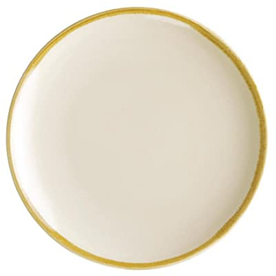 Olympia FA025 Kiln Runder Coupeteller, Sandstein, 17.8cm, 6 Stück