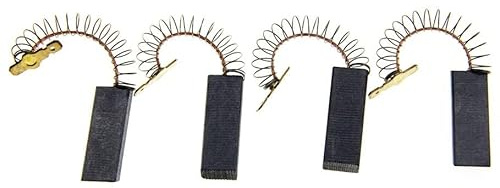 4Pcs Laminated Carbon Brushes Suitable for Bo-ch Washing Machine/Washer Dryers Classixx 6, Exxcel 7 1400