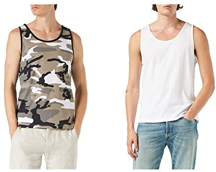 Brandit Tank-Top, Urban 6XL Tank-Top, Weiß 6XL