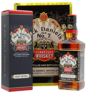 Jack Daniel's - Old No. 7 Legacy Edition 2 Tennessee Whiskey 70cl 43% ABV (Includes Bar Sign)