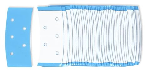 Uhidka 36 Tiras de Cinta para Peluca, Cinta Impermeable de Doble Cara para Peluca de Encaje, Cinta Adhesiva Azul para Pelucas, Extensiones de Cabello, Peluquines
