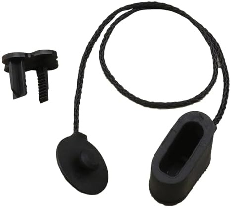 BILKAR Cord Hutablage Haltebände Kompatibel Mit Ford Für Fiesta 2017 2018 2019 2020 2021 2022 2023 OE: 2423830 H1BB-A46664-AC Auto-Paketregal-Schnüre, Hinterer Kofferraumregal-Paket-String