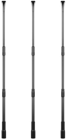 Three foam gun extension tubes, black length 34cm,
