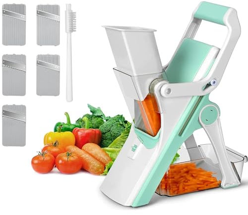 Mandolina Affettatrice Mandolina for verdure È possibile utilizzare un'affettatrice professionale for alimenti e verdure, un'affettatrice for verdure da cucina, una mandolina, uno sminuzzatore for car