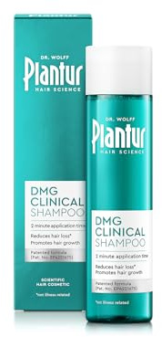 Plantur DMG Clinical Shampoo 250ml – Patented DMG Formula for Thinning Hair | Clinically Tested | Supports Scalp Microcirculation | Reduces Hair Loss*