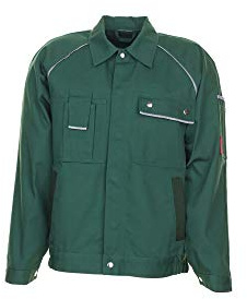 Planam Bundjacke Canvas 320, storlek 62, 1 st, grön, 2111062