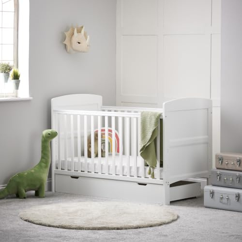 Obaby Grace - Cama y cajón para Cuna, Color Blanco