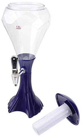Cabilock 1 Pc Barril De Cerveza Dispensador De Cerveza para Fiesta Decantador De Limonada Jarra para Verter Jugo Torre De Cerveza Oscura Mini Te Helado Columna De Vino Ordenador Personal 3l