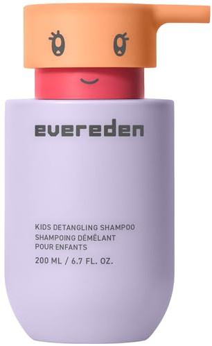 Evereden Kids Shampoo | Detangling Shampoo for Girls with Curly or Straight Hair | Clean, Non-Toxic, and Gentle Haircare | Sulfate-Free, Hypoallergenic, Safe for Daily Use | 6.7 fl oz