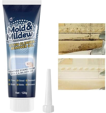 Shenrongtong Riempitivo per Fughe per Piastrelle Bianca da 120 g, Stucco Portatile per Bagno, Doccia, WC, Vasche
