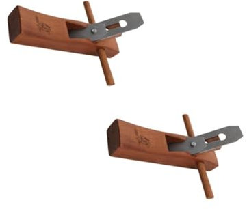 VILLCASE 2 Pezzi pialla artigianale in legno aereo pialla manuale per la lavorazione del legno mano pialla elettrica attrezzo Strumento di legno pialla domestica piallatrice domestica